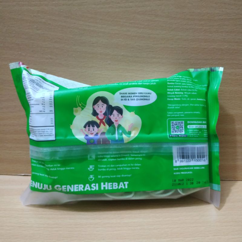 Mie Lemonilo Goreng Hijau