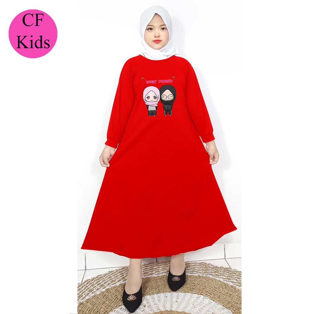 Gamis Anak Perempuan DTF Best Friend CF Kids