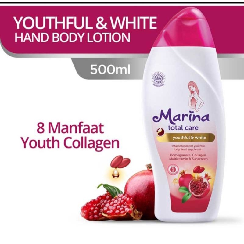 Marina Total Care Youthful & White 460ml