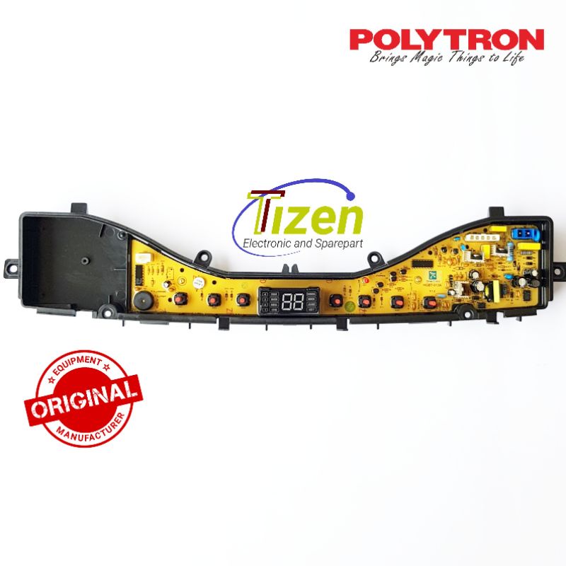 Modul PCB mesin Cuci Polytron PAW 70517WB/WM PAW 80517WB/WM PAW90517WB/WM