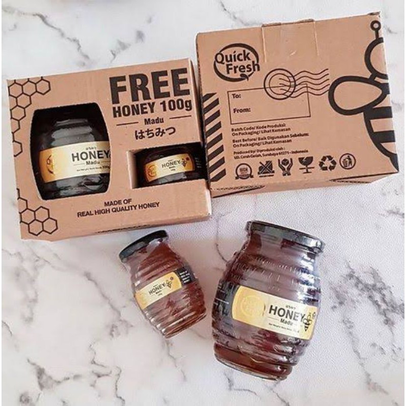 

Quick Fresh Honey Paket [FREE 100gr Quick Fresh Honey]