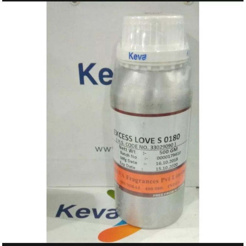 EXCESS LOVE BY KEVA SEGEL 500 gram INSPRASI AROMA PAC0RABANNE PURE XS