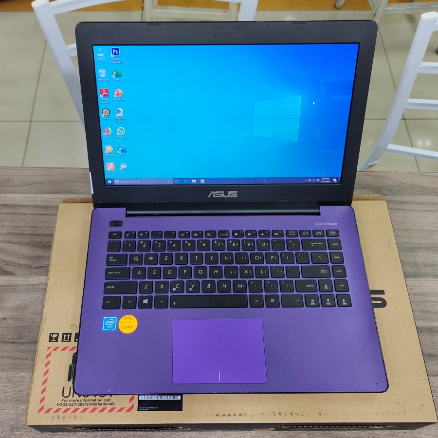 LAPTOP ASUS HDD 500 GB GENERASI TERBARU WINDOWS10 ZOOM SIAP PAKAI