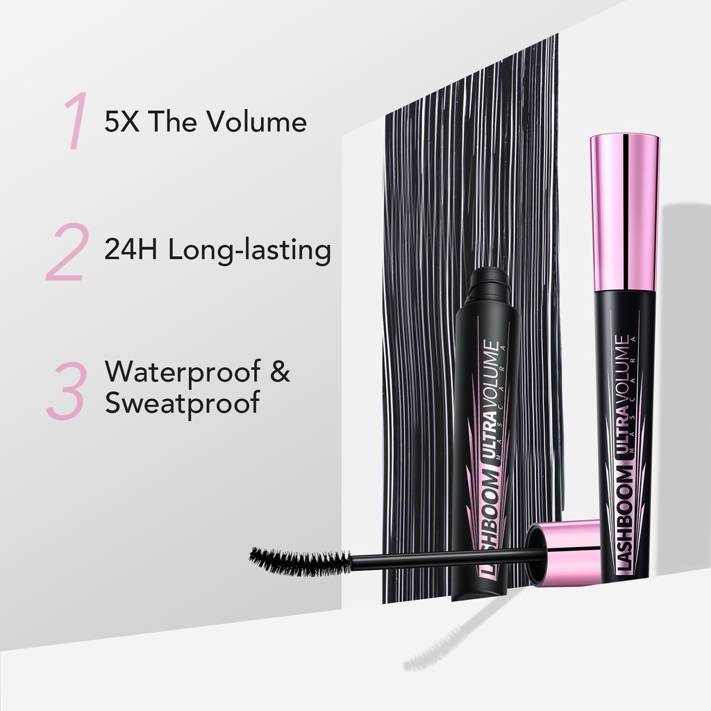 ★ BB ★ Y.O.U Lashboom Ultra Volume Mascara | Makeup Longlasting Waterproof Mascara  | Maskara | YOU