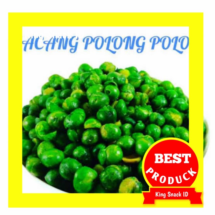 

KACANG POLONG HIJAU POLOS / POLONG IJO HIJAU ( SNACK KILOAN ) MURAH