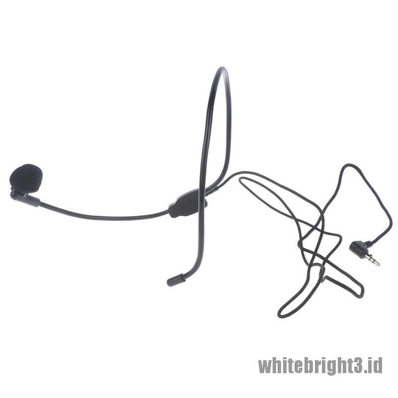 &lt; White3 &gt; headset Headphone Over-Ear Kabel Jack 3.5mm Untuk Pidato