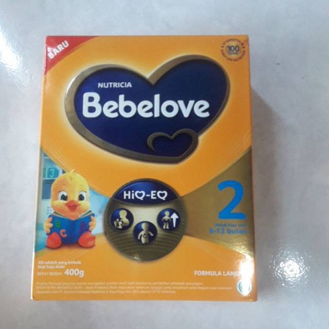 BEBELOVE 1 ATAU BEBELOVE 2 ( 400 GRAM )