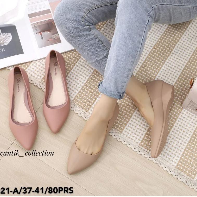 SUP-035 Sepatu Kerja Wanita Breslin JX021 - Sepatu Wedges Wanita Breslin JX021➤ ,,,"