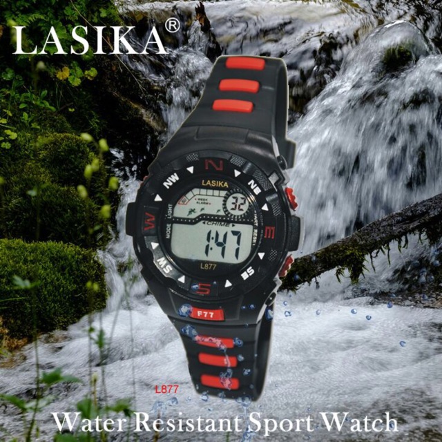 Jam Tangan Original Sporty Water Resistent Merk Lasika