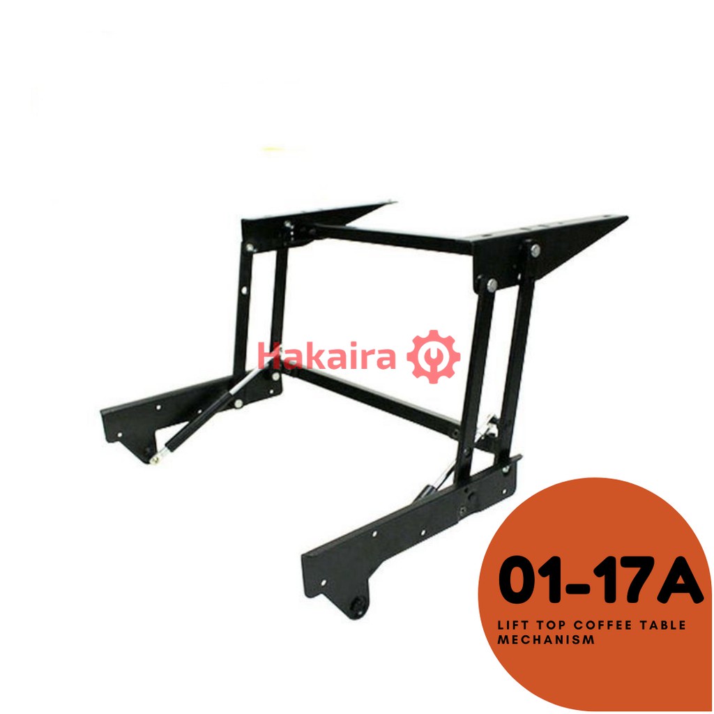 mekanis Lift top coffee table mechanism 01-17A, mekanis meja angkat, hanya mekanisnya saja