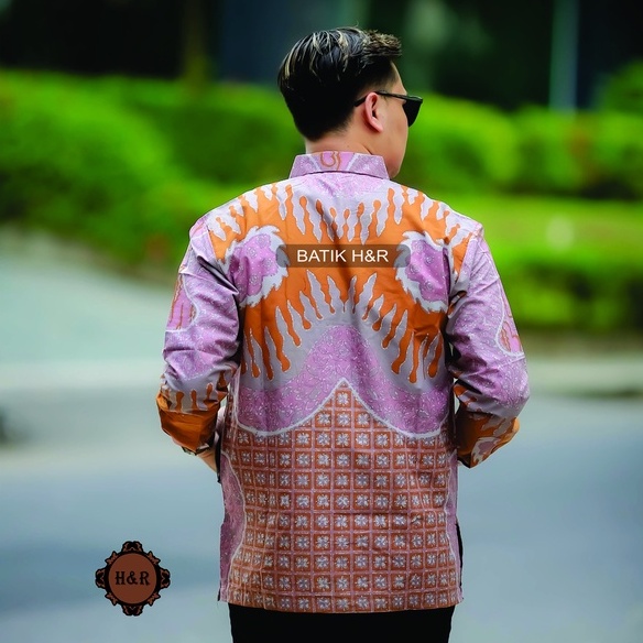 Baju Batik Pria Lengan Panjang Kemeja Batik Pria Batik Premium Kemeja Cowok Batik modern Baju Pria