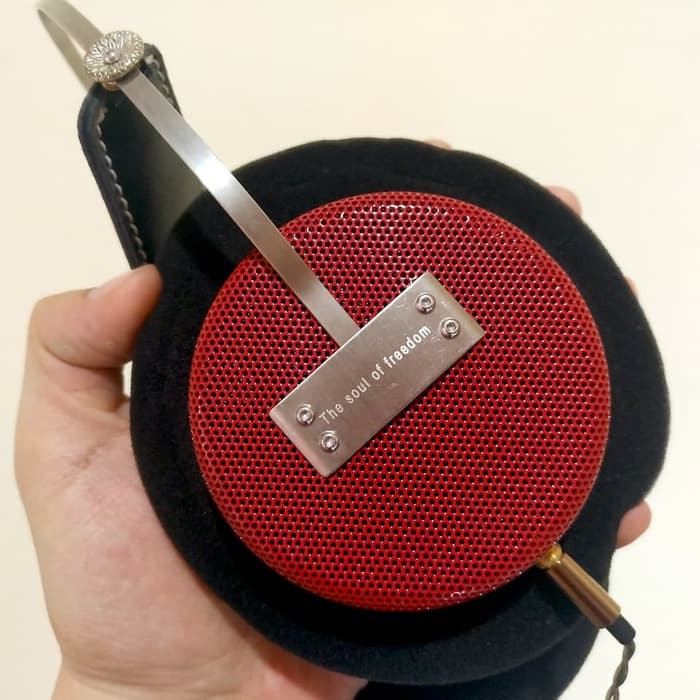 High End Custom Graphene Headphone Major Red Bowl