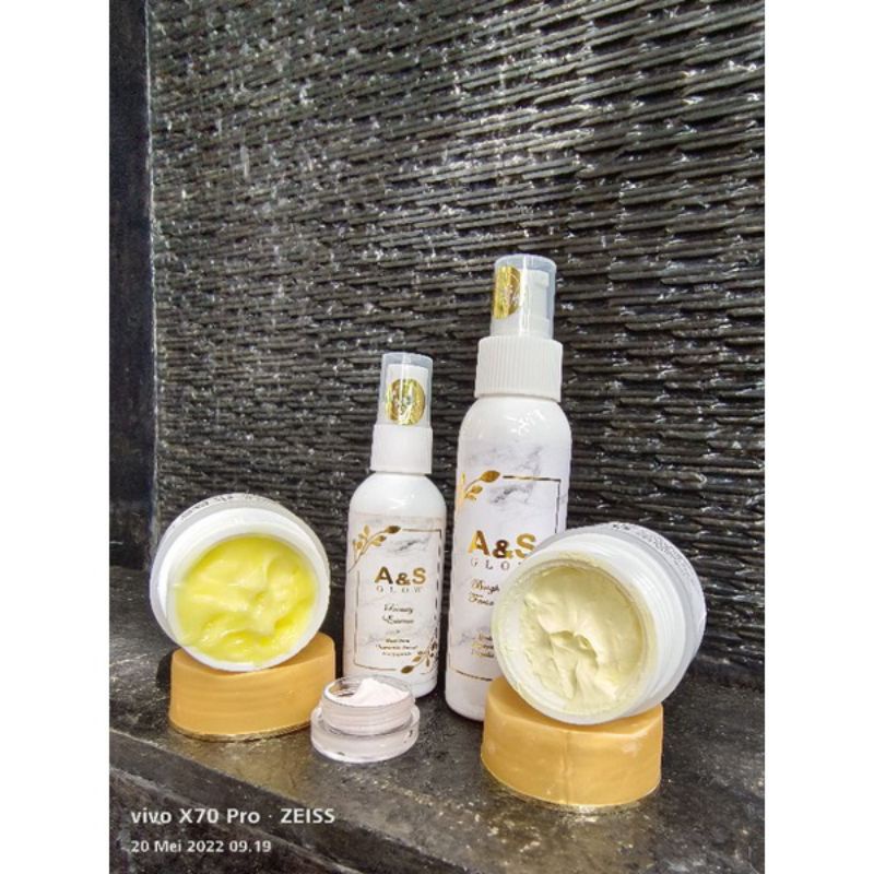 KRIM SIANG/DAY CREAM A&S GLOW PREMIUM