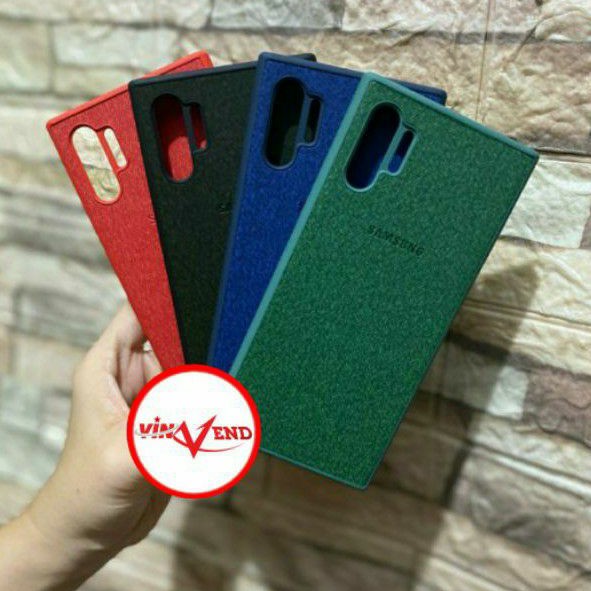 Case Cover Canvas Hybrid Casing SAMSUNG Galaxy Note 10 Plus / Note 10Plus / Note 10+