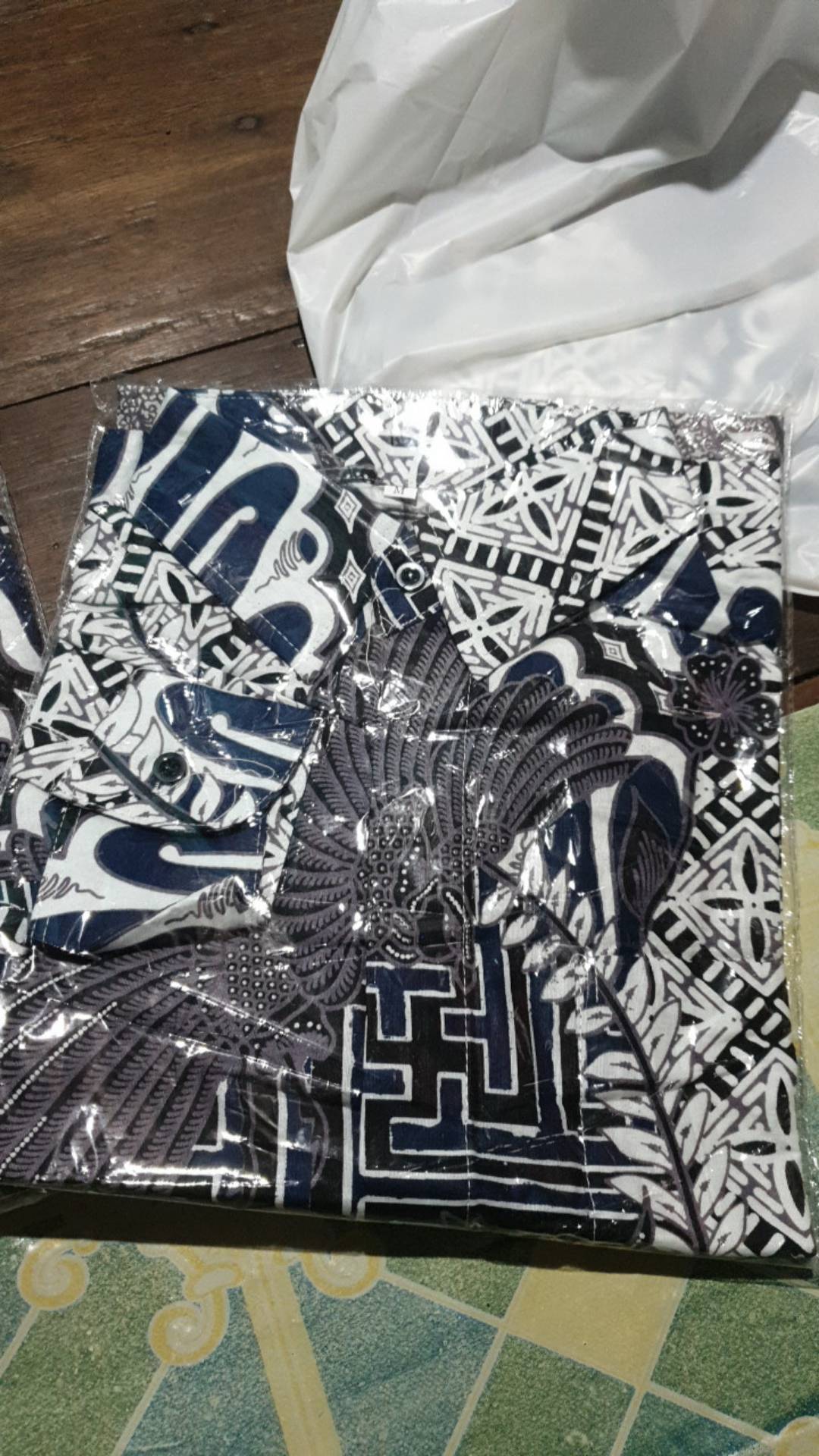 Kemeja Batik Lengan Panjang Motif Hrb026shoganpremiumsize M L Xl Xxl Terbaru Terlaris