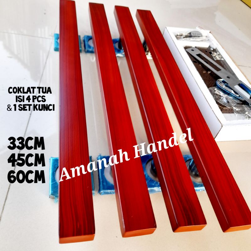 HANDLE PINTU RUMAH STENLIS 1 meter fullset