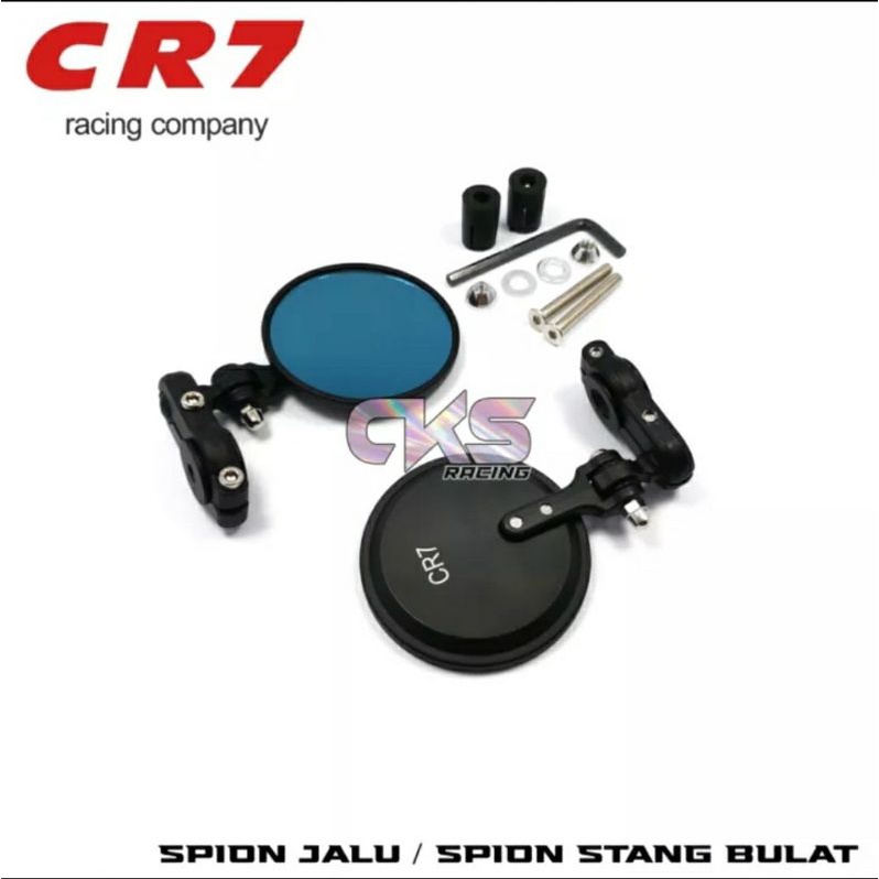 Spion jalu caferacer Cr7 racing company spion Bar end Rzm Sh001 Universal Mio Vario nmax Xmax klx crf ninja Vixion ADV Pcx Aerox scoopy fino fazzio