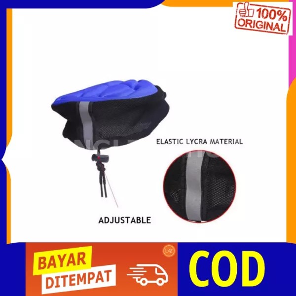 Sarung sadel jok sepeda empuk busa jok