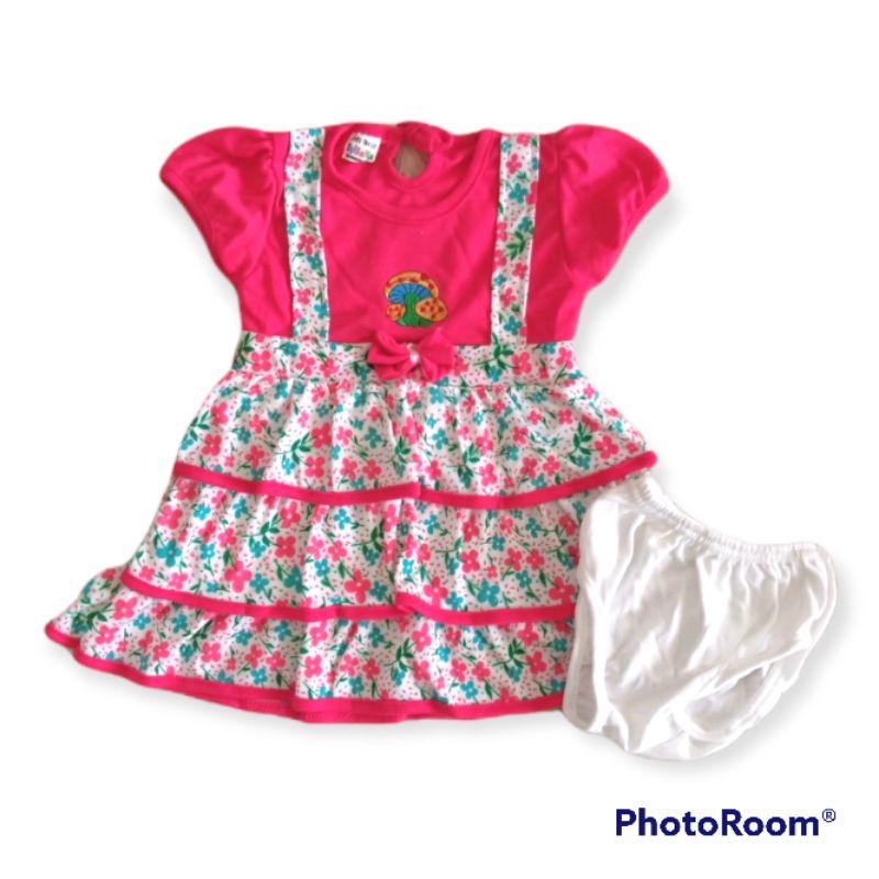 Dress Bayi || Rok Bayi || Setelan Rok Pendek Bayi Yellko Sweet