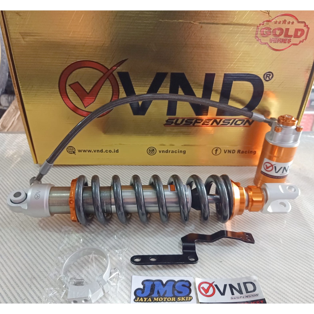 Monoshock VND AK 111 Pro CRF -150 Titan tabung Gold