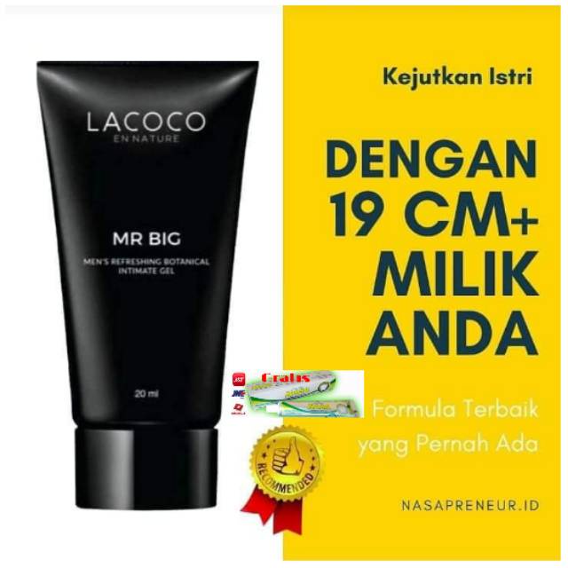 LACOCO MR BIG PRODUK NASA TERJAMIN KHASIATNYA