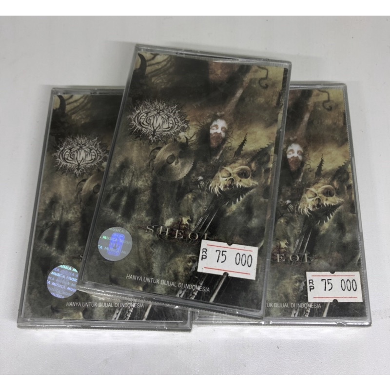 Kaset Pita - Naglfar - Sheol - Cassette Tape Black Metal