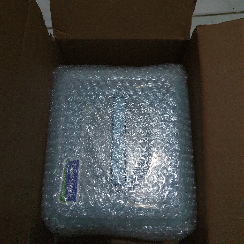 Tempat Makan 2.7 Ltr Glasslock Handy Wadah Makan Lunch Box - Biru