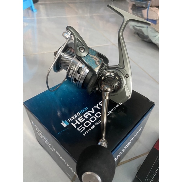Reel spining Tridentech Heavyarms 5000 baru bonus leader tridentech acullon 84lb