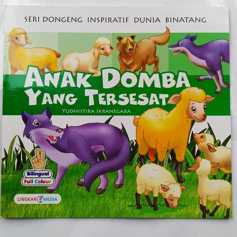 Buku Cerita Anak Bergambar Seri Dongeng Inspiratif Bilingual 2 Bahasa