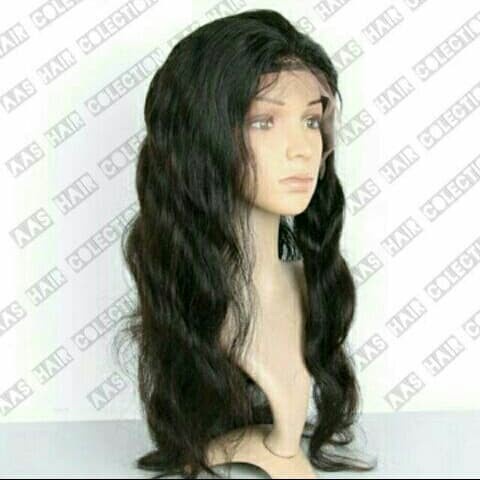 (TERLARIS) lace wig rambut asli