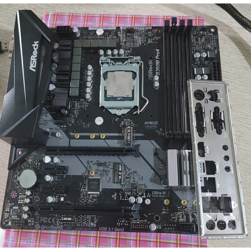 Asrock B360M Pro4 B360 Coffeelake 1151 Motherboard Gen 9 8