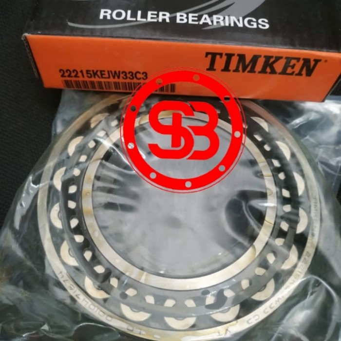 SPHERICAL ROLLER BEARING 22215 KEJW33C3 TIMKEN ORIGINAL