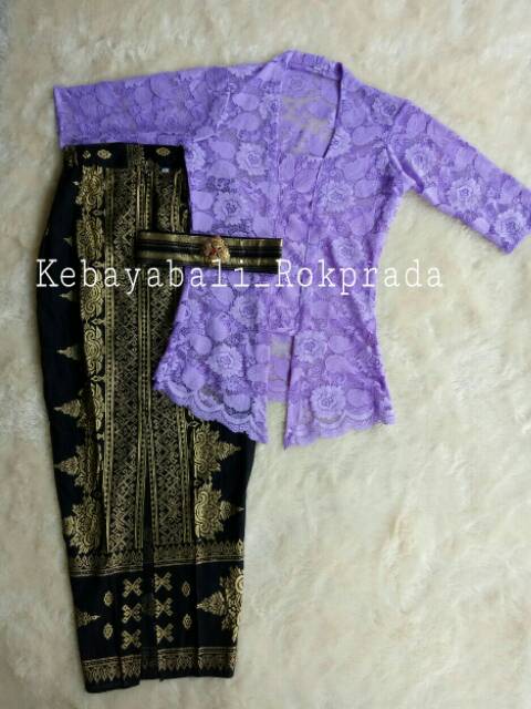 Kebaya kutubaru 1 set kebaya bali