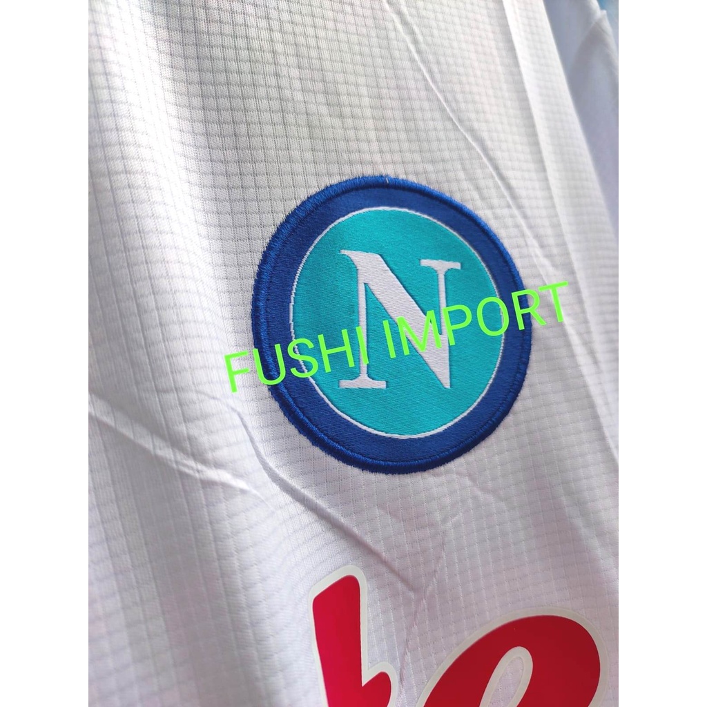 HQ JERSEY BOLA SSC NAPOLI SPECIAL EDITION PUTIH 2021-2022 GO HQ IMPORT