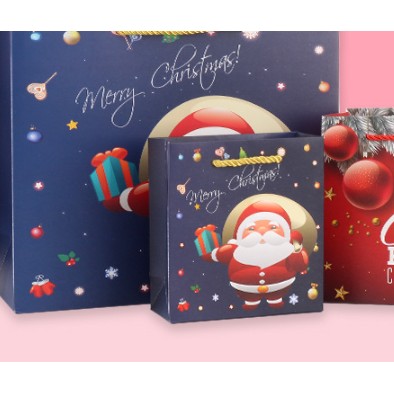 

paper bag motif christmas tema natal / kantong gift bag