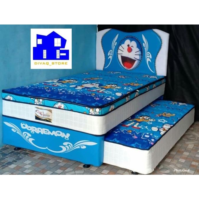 Produk Terbaik] Springbed Karakter Sorong 2 In 1 American Luxury