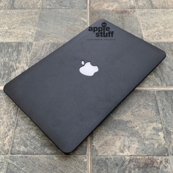 Case MacBook Apple Pro Air LEATHER BLACK