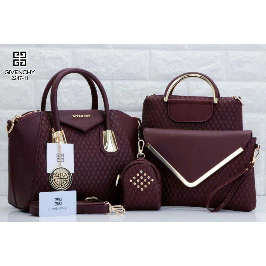 Givenchy antigona Grained Hardware GOLD 4in1 Smooth leather (2247-11) CE