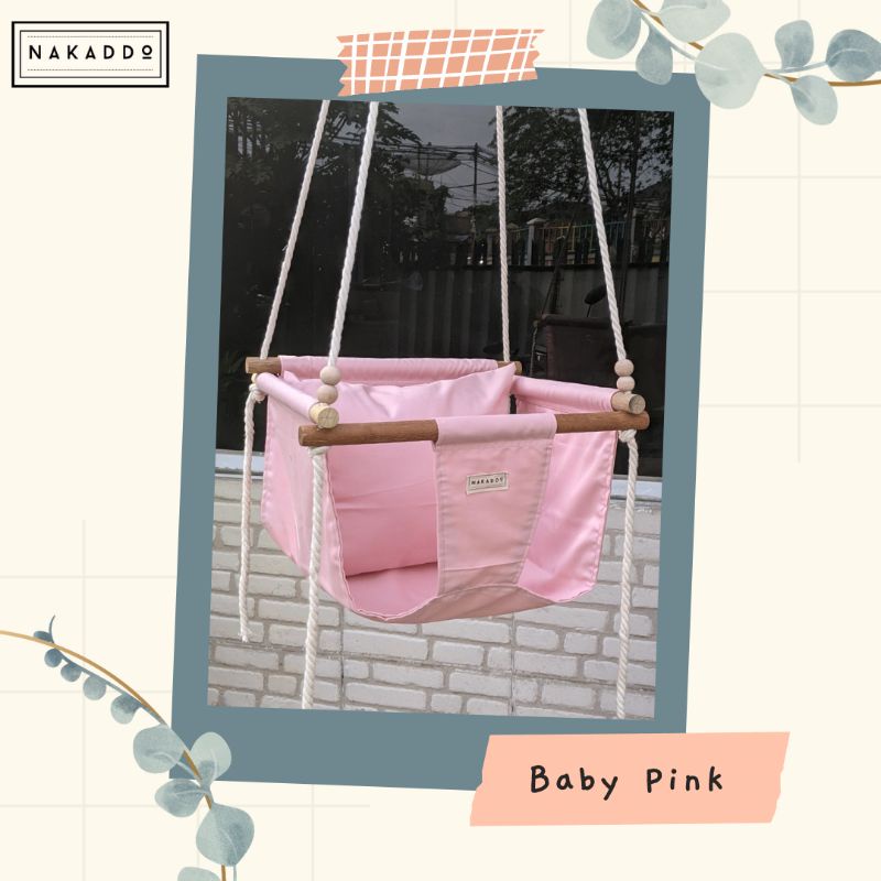 Ayunan Bayi / Anak / Balita Handmade Baby Pink