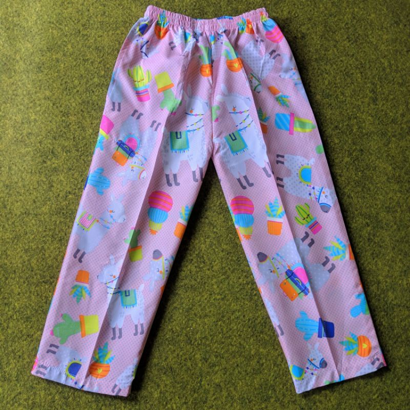 Celana panjang anak/Celana tidur anak karakter Lucu usia 7-13 tahun