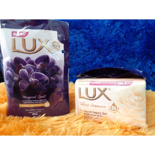 LUX BEAUTY SOAP Sabun Batang 110gr x 3s Murah || Gratis Lux Bodywash magical spell 60ml