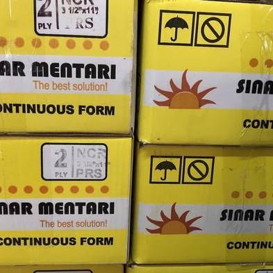 

Continous Form Sinar Mentari 9.5*11 2Ply Prs/ Full