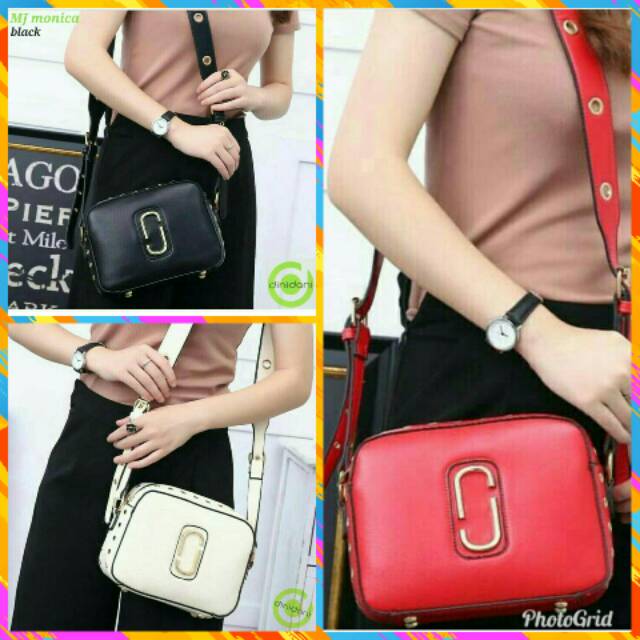 MJ Sling Bag Tas Fashion Selempang Cewek Bagus Murah Lokal Bandung