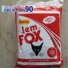 

Lem FOX Putih Plastik / Isi Ulang Ukuran 700 GRAM