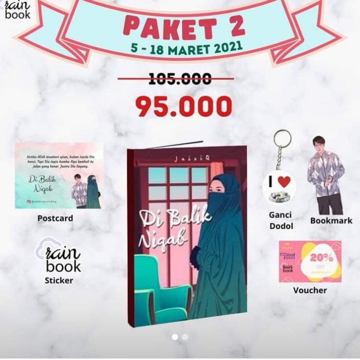

MUST HAVE!! NOVEL DI BALIK NIQAB KARYA J TERMURAH