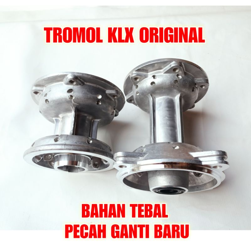 TROMOL KLX D-Tracker 150 MODEL ORIGINAL DEPAN BELAKANG BAHAN TEBAL ORIGINAL