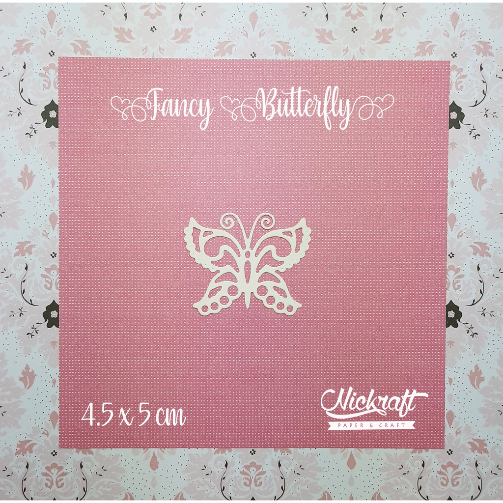 

FANCY BUTTERFLY - Bahan Scrapbook Mahar Kupu Kertas
