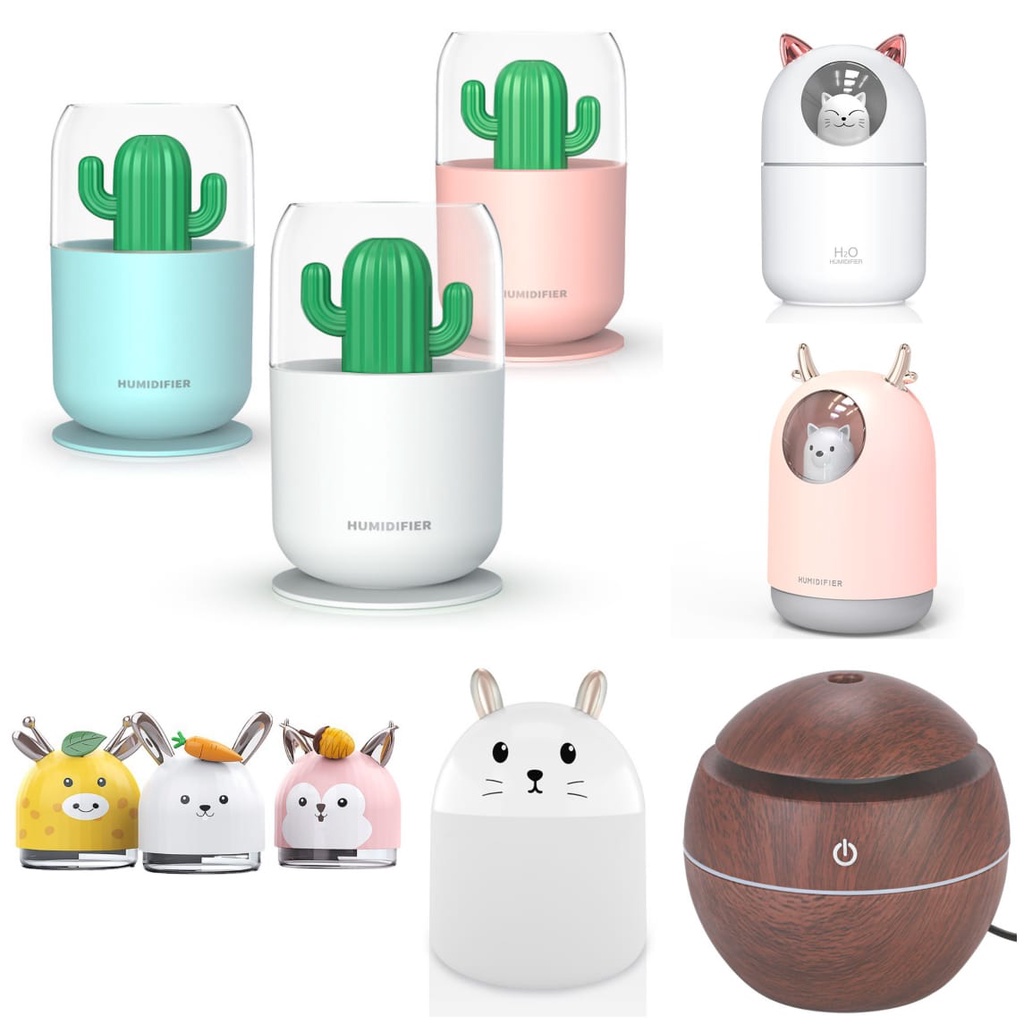 [TAFFWARE] Humidifier Aromatherapy Ultrasonic Pewangi Ruangan Air Diffuser Aroma Terapi Purifier Oil Nano Spray-7