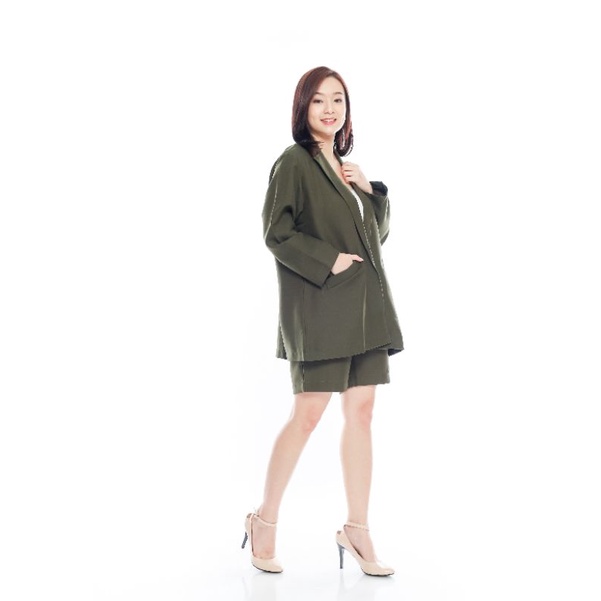 Casual Blazer/Outer Luaran Wanita Pria Korea