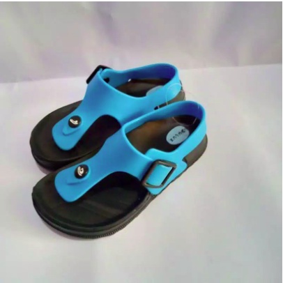 DX-213D-GN Sandal Karet Jepit Anak Tali Belakang Merek Dulux Size 24-29